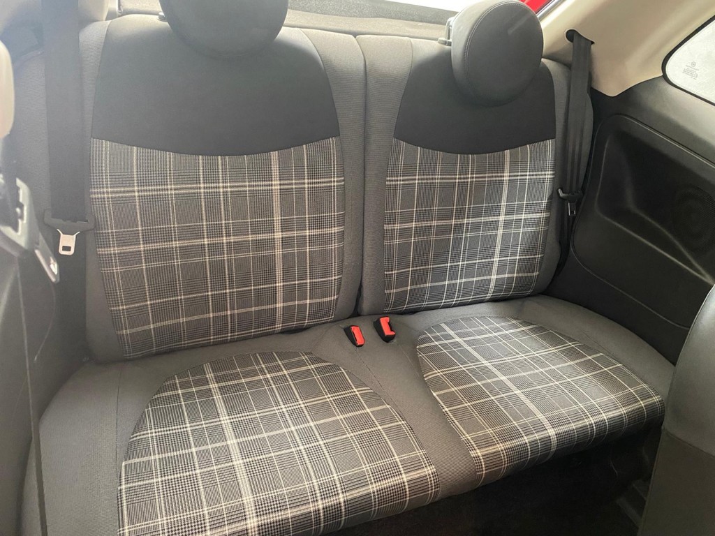 Fiat 500 1.2 Lounge With Black/Red limited edition